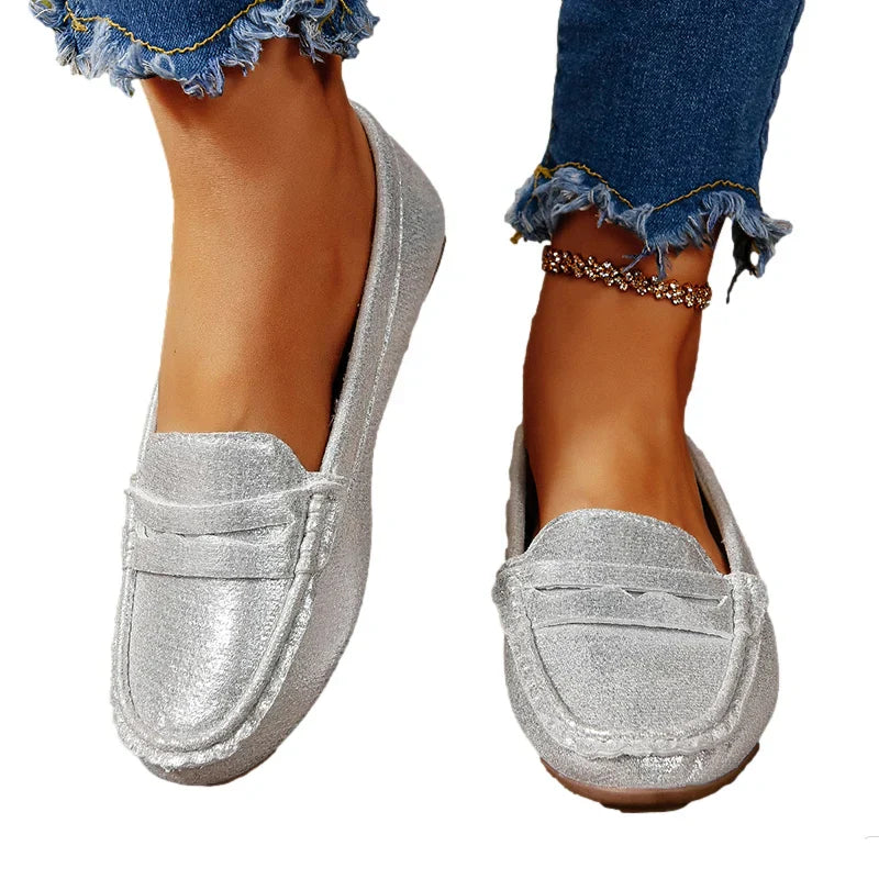 Comfortabele, Ademend en Stijlvolle Wandelschoenen | Casual Loafers voor Dames - Zamdel