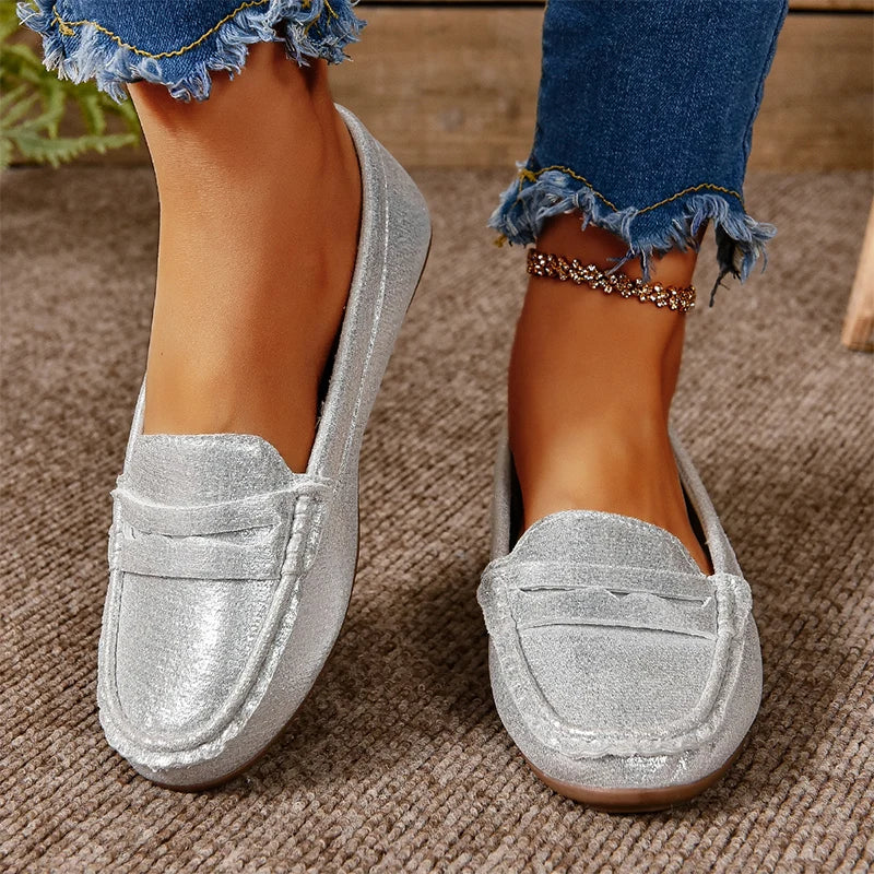 Comfortabele, Ademend en Stijlvolle Wandelschoenen | Casual Loafers voor Dames - Zamdel