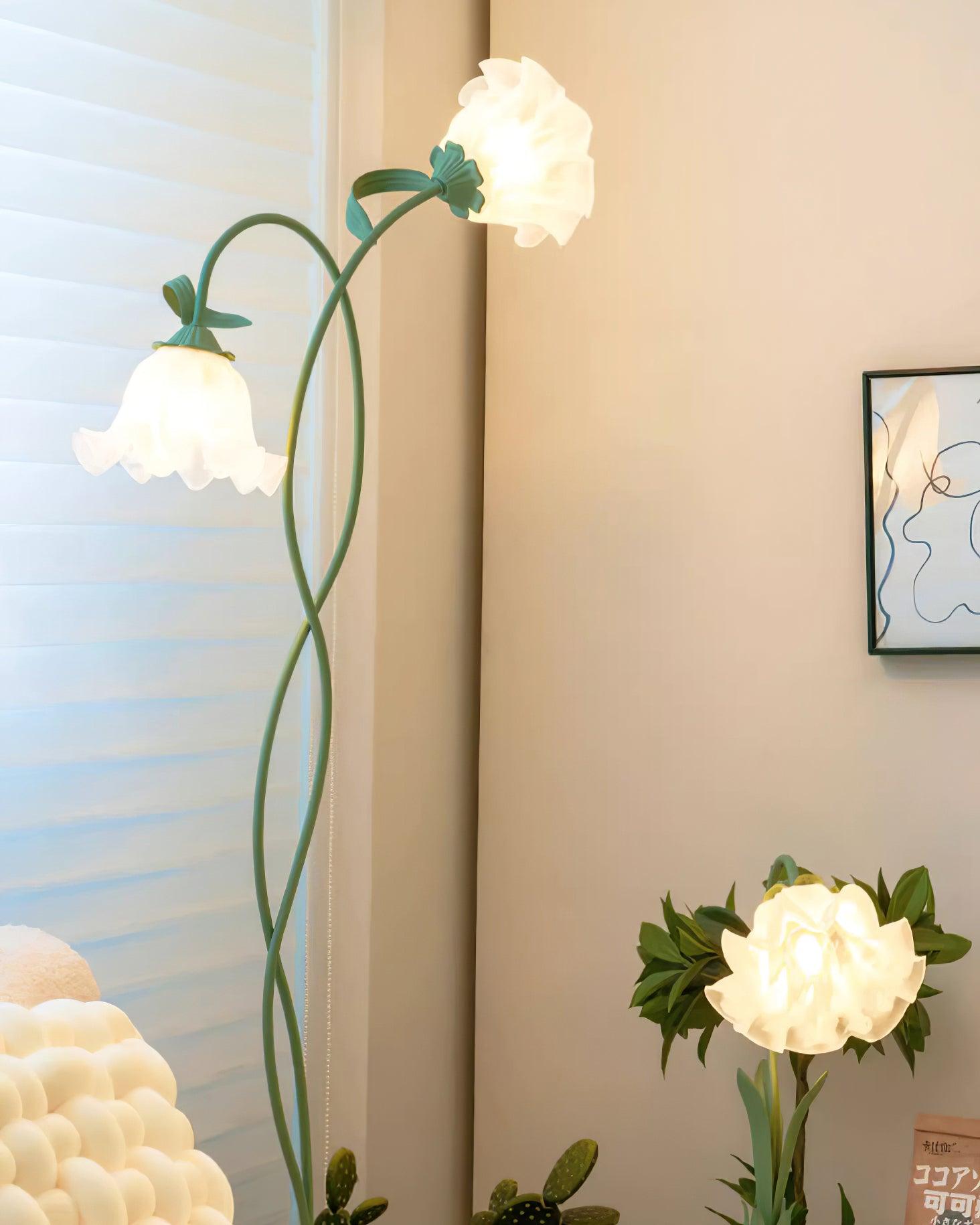 Moderne Bloemenlamp | Verlicht je Ruimte met Elegante, Bloemen Geïnspireerde Verlichting - Callirage