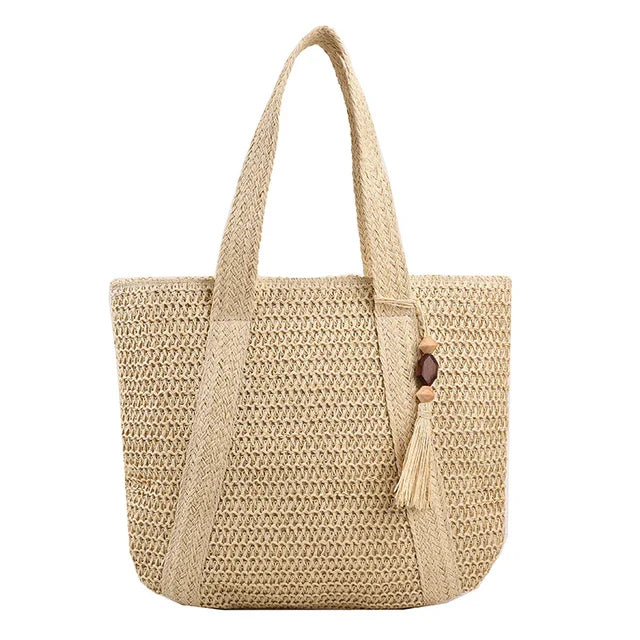 BoheTote | Weave Tote Zomer Strandtas | Vrouwelijke Bohemian Schoudertas