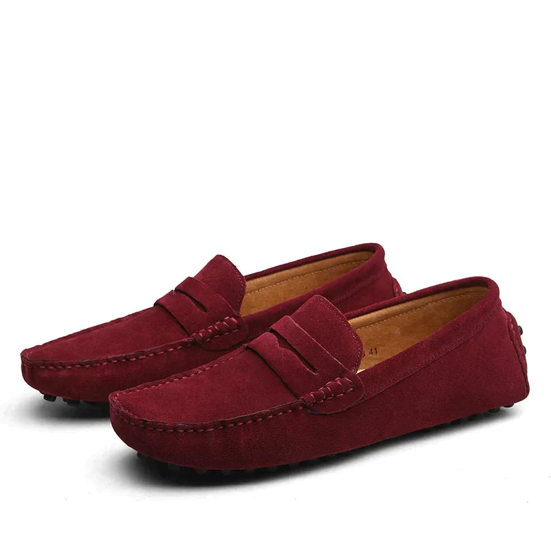 Suède Loafers in Italiaanse Stijl - Yugo