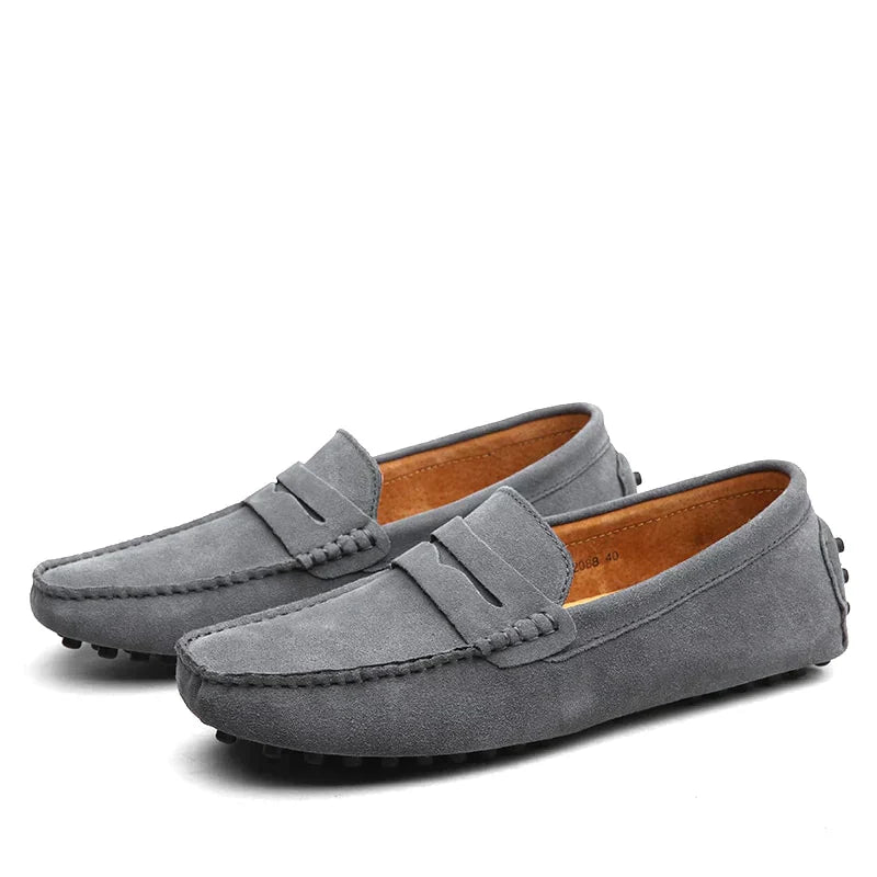 Suède Loafers in Italiaanse Stijl - Yugo