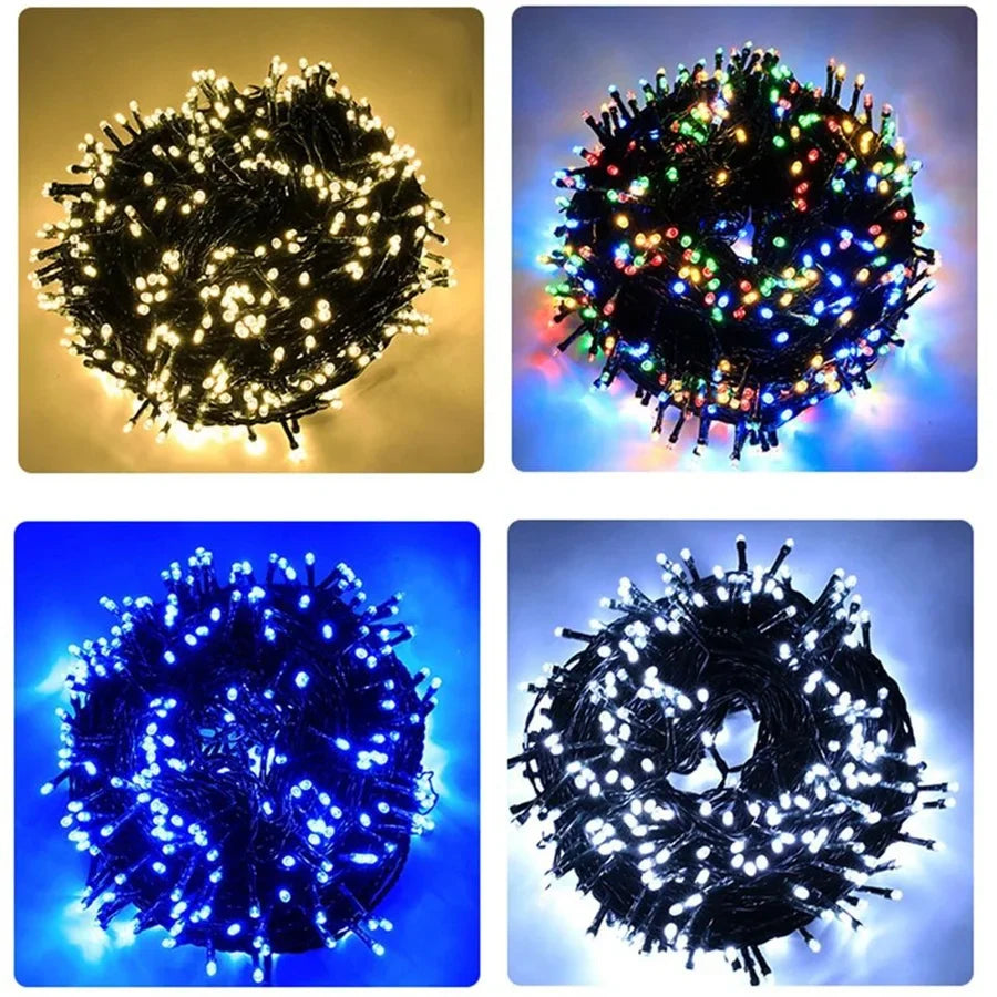 Feestelijke Decoratieve LED-Verlichting | Perfecte Sfeer voor Buitenfeesten - FeesGlow