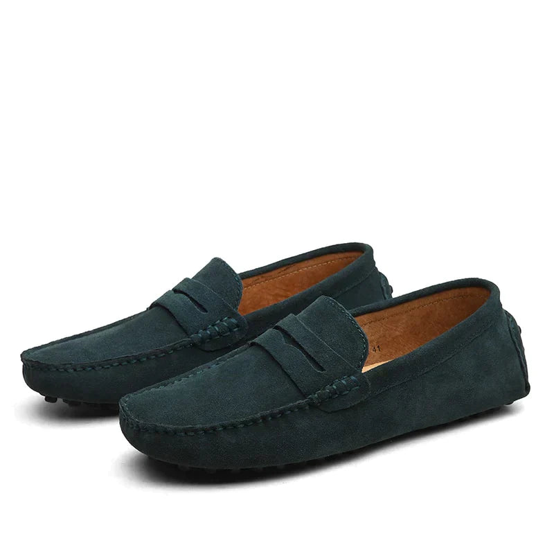 Suède Loafers in Italiaanse Stijl - Yugo