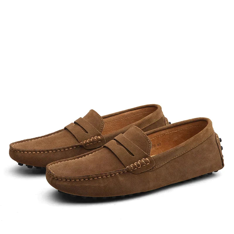 Suède Loafers in Italiaanse Stijl - Yugo