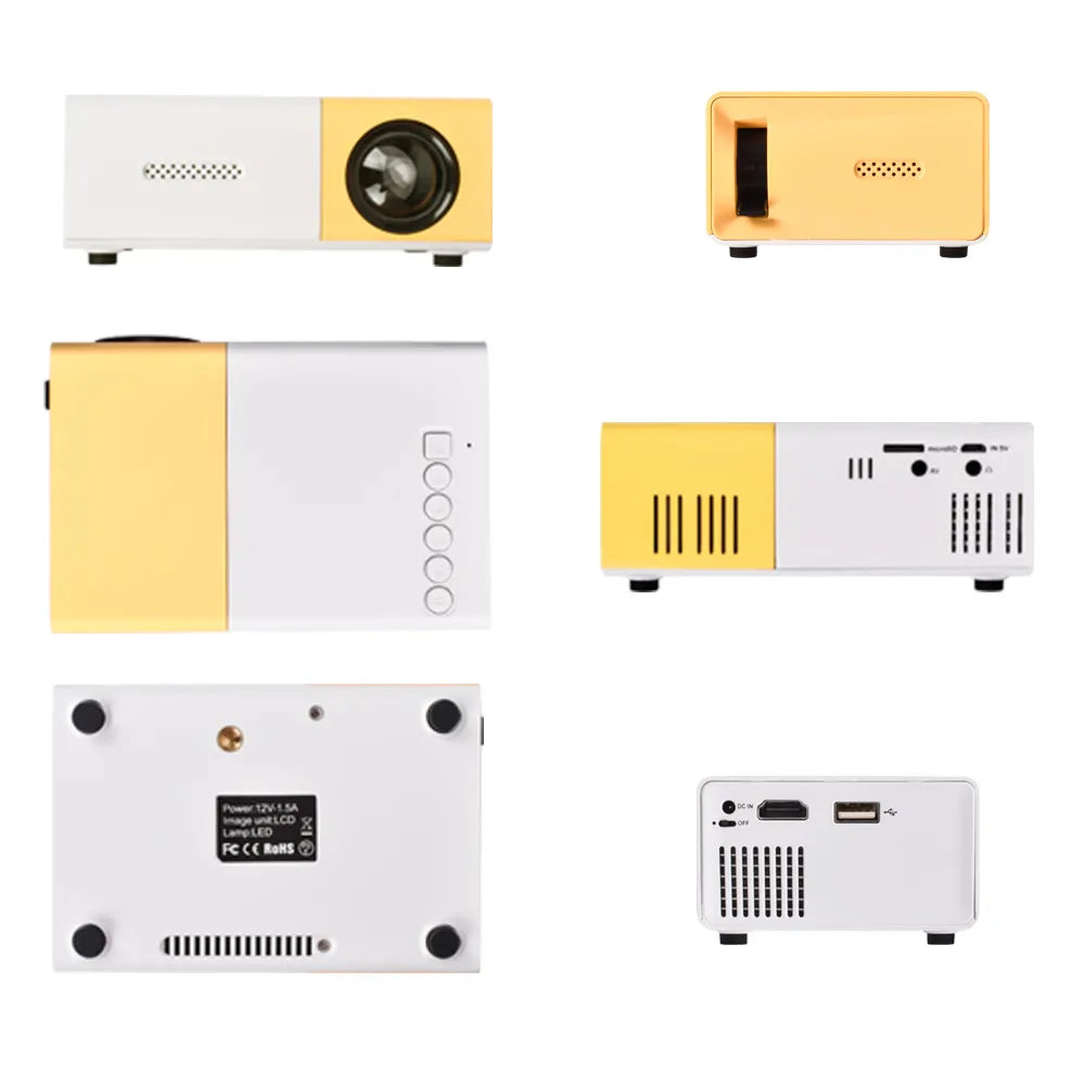 MiniVid | Draagbare Mini Projector | Innovatief Ontwerp | Compact Formaat