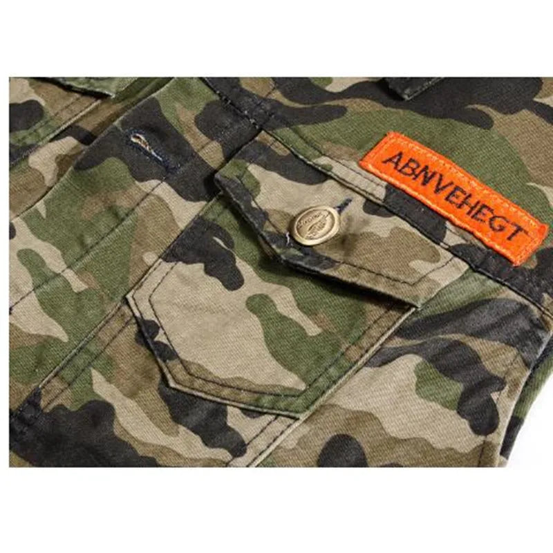 Modieuze Militaire Camouflage Vest voor Mannen | Casual Stijl - Mardell