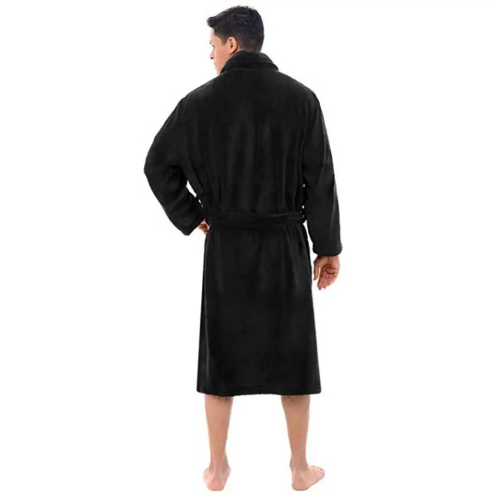 Fleece Badjas met Sjaalkraag en Zakken | Omhul Jezelf in Ultiem Comfort - ShawRobe