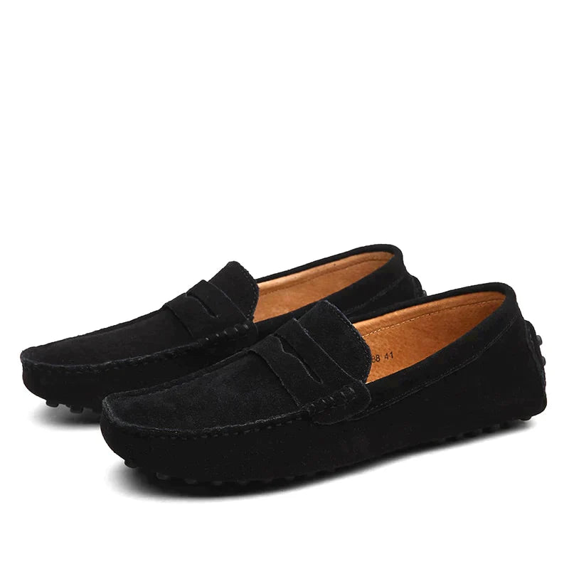 Suède Loafers in Italiaanse Stijl - Yugo