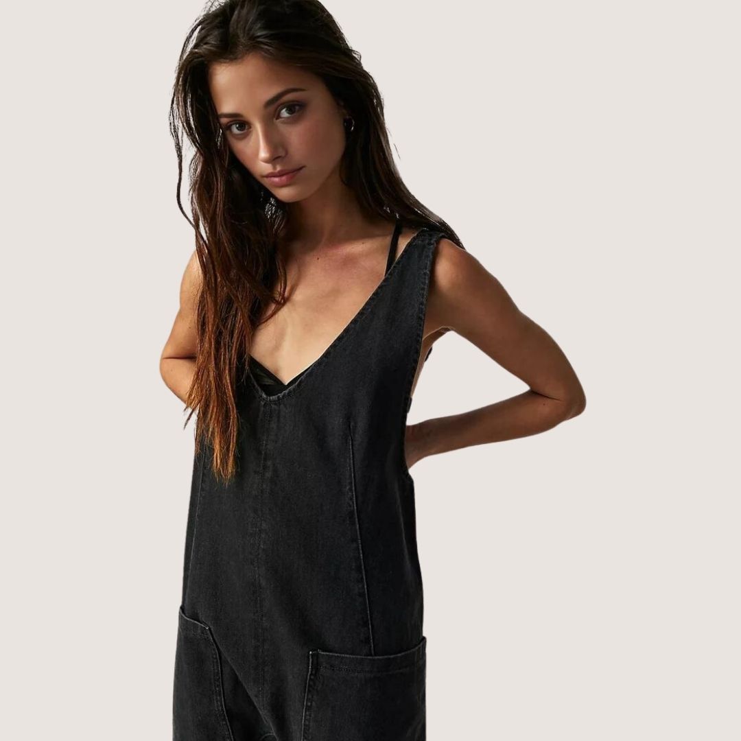 Casual Denim Overall | Veelzijdige Stijl En Comfort - Naira