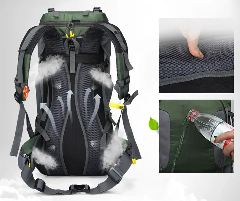 60L Rugzak - backpack - Waterdicht - Ackdoor