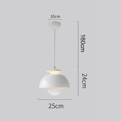 Scandinavisch moderne LED hanglamp - Budart