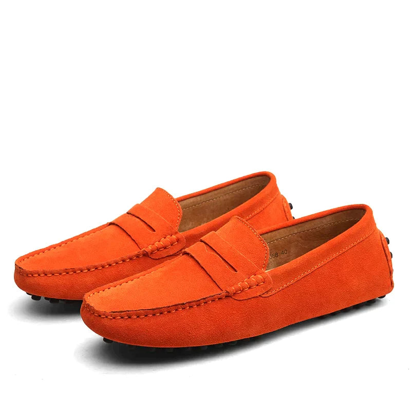 Suède Loafers in Italiaanse Stijl - Yugo