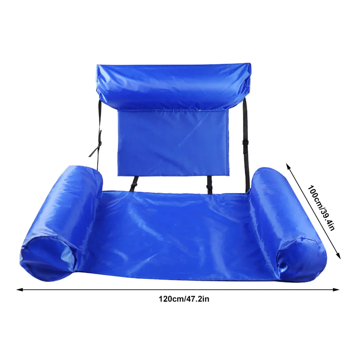 LifeSaver | Opblaasbare Drijvende Ring Zwemmatras Water Hangmat Ligstoel | Zomer Zwembad Feest Speelgoed Zwemring Bed Float Lounge Stoel