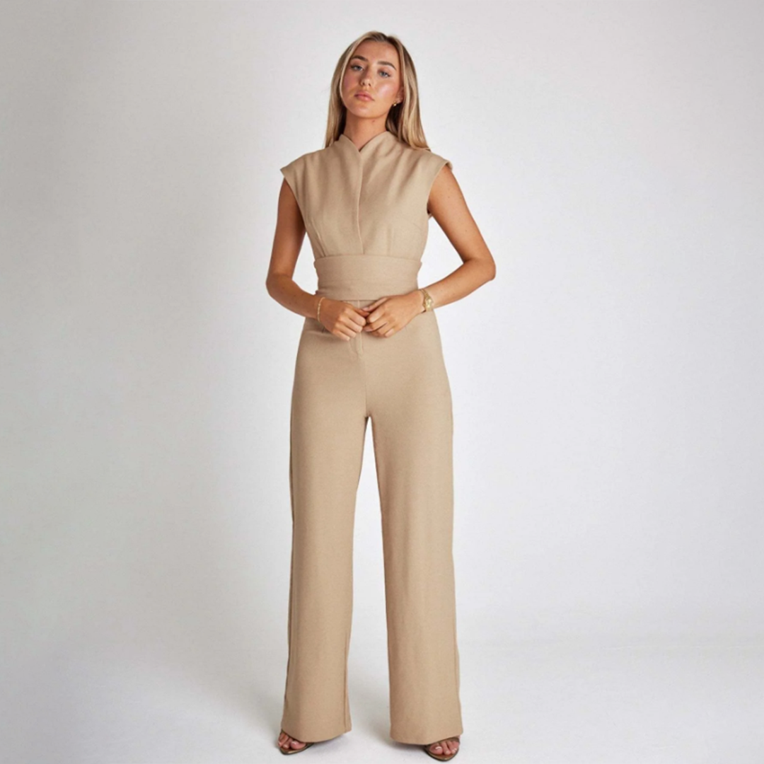 Elegante Dames Jumpsuit | Hoogwaardige Stoffen | Perfect voor Werk & Avond - Kolly