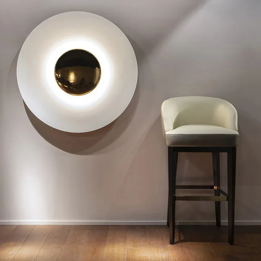 Moderne Ronde Lamp - IllumiColor