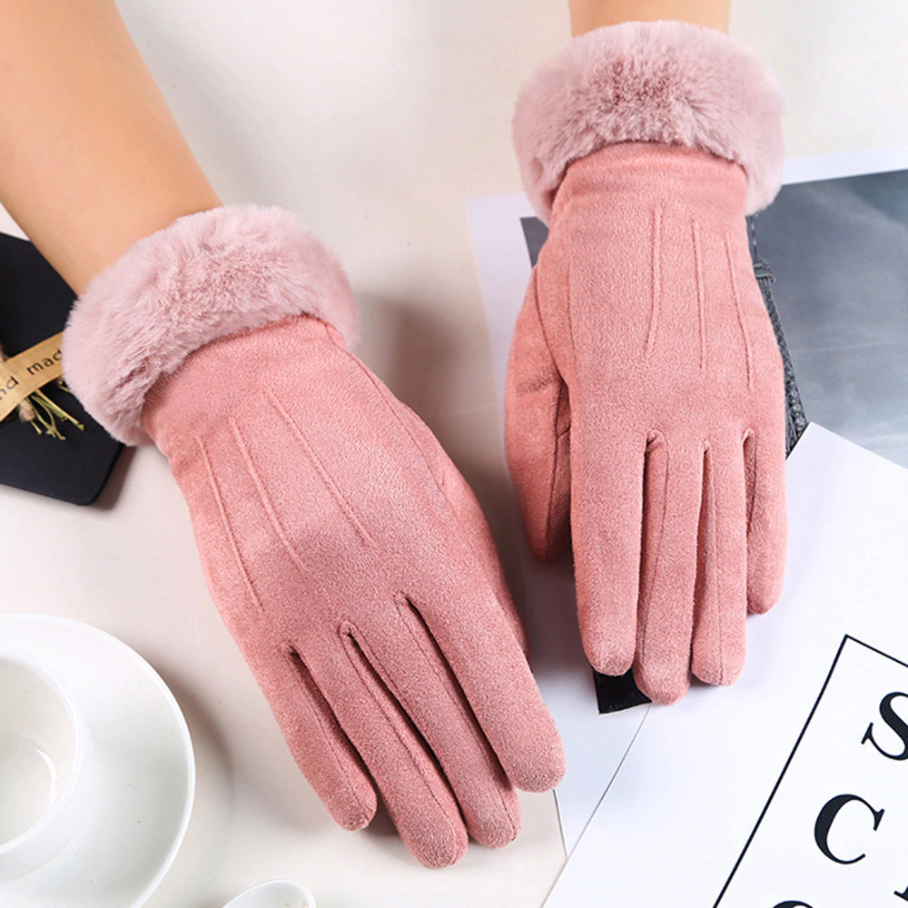 Fluwelen leren handschoenen | Praktisch en stijlvol - Raitlyn