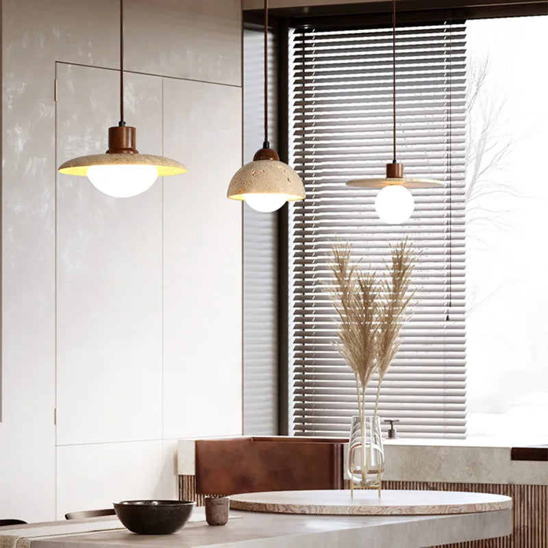 Moon Surface Pendant Light - Wabi Sabi Pendant Light