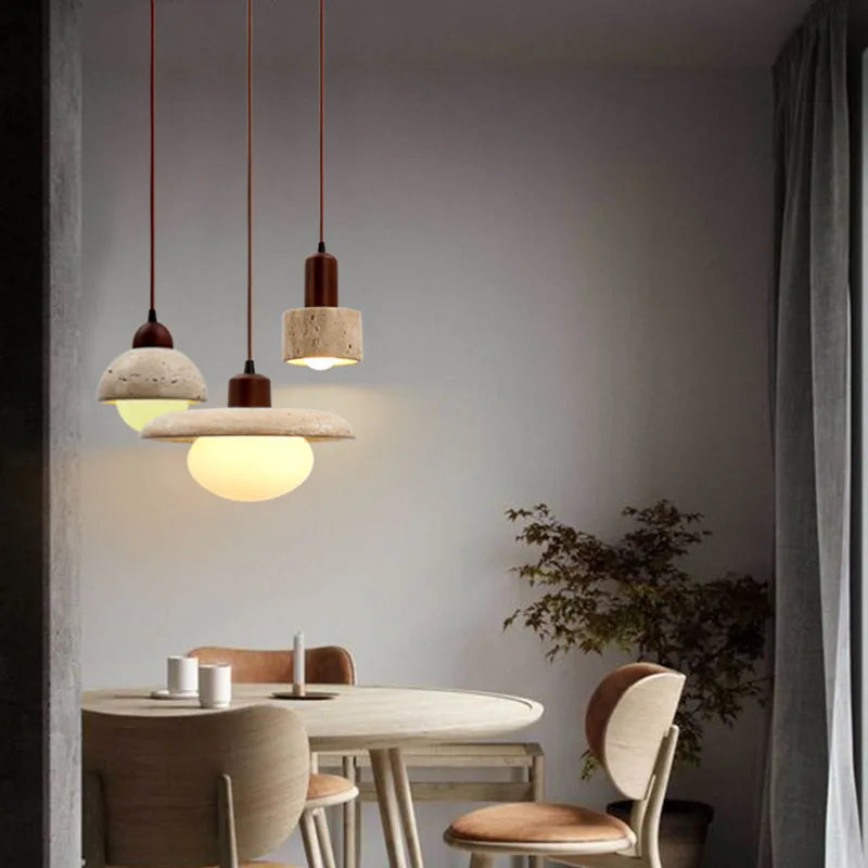 Moon Surface Pendant Light - Wabi Sabi Pendant Light