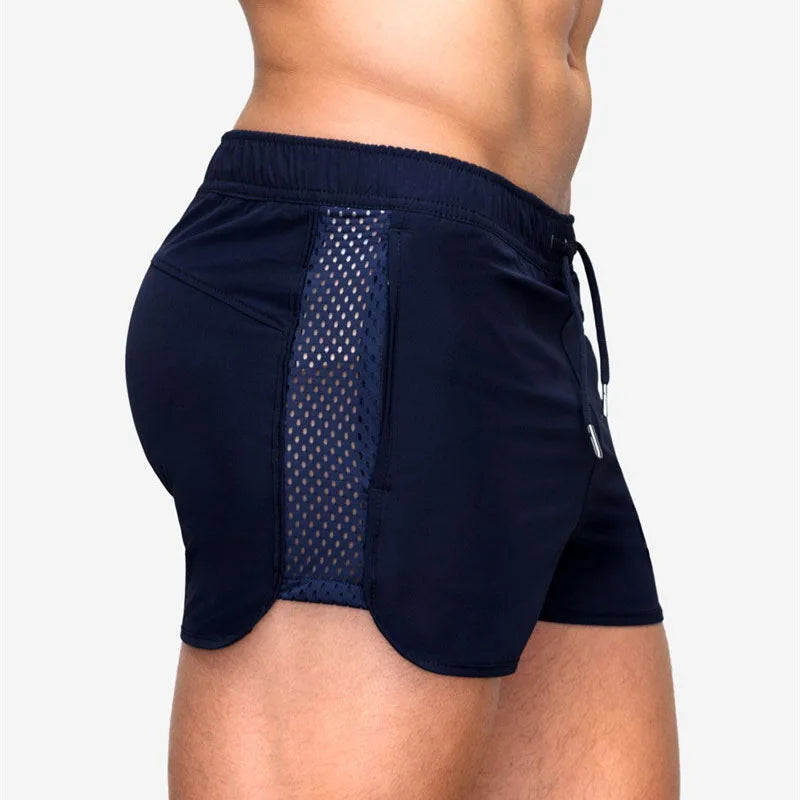 Heren Sneldrogende Hardloopshorts | Lichtgewicht Ademende Mesh Gymshorts - Bandolf