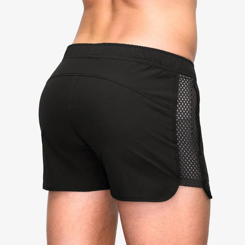 Heren Sneldrogende Hardloopshorts | Lichtgewicht Ademende Mesh Gymshorts - Bandolf