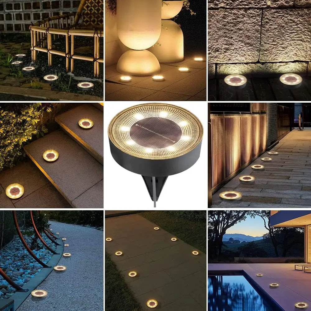 Oprit Gazon tuin waterdichte LED Power zonne-verlichting - Decklam