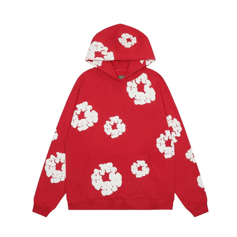 Oversized Hoodie met Bloemenprint - Loranie