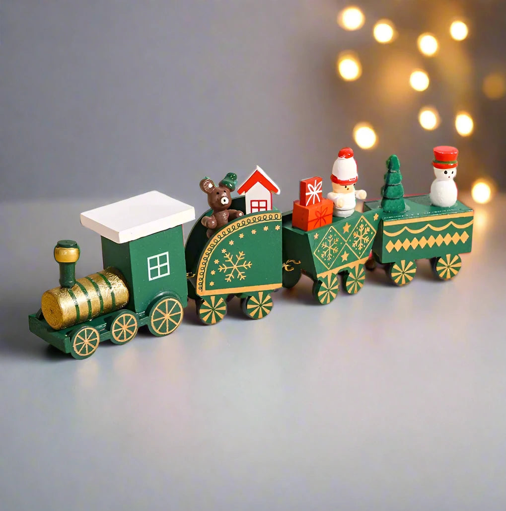 Feestelijke Ornamenten Kersttrein Decoratie voor Thuis | Kinderen kerstgeschenk - Ornamel