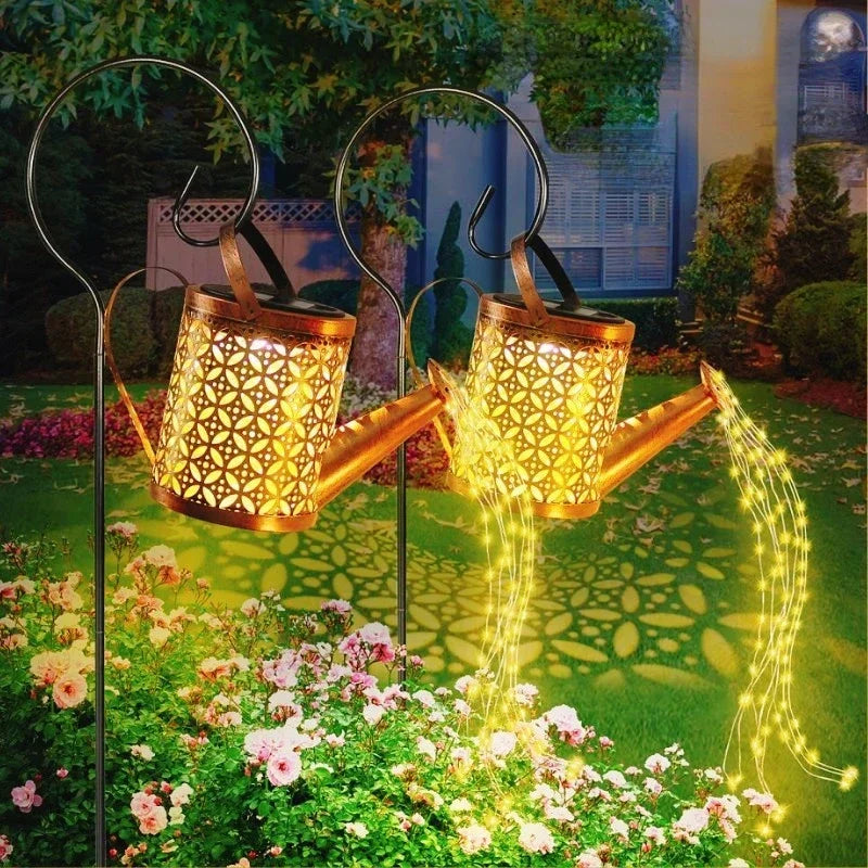 LED Zonne-Energie Waterkan Hangende Lantaarn Licht | Buiten Waterdichte Tuin, & Pad Decoratie Lamp - KetTern