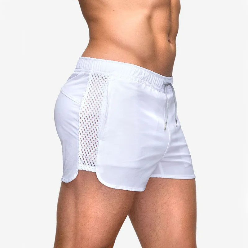 Heren Sneldrogende Hardloopshorts | Lichtgewicht Ademende Mesh Gymshorts - Bandolf