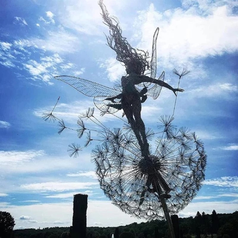 enchanting fairytale garden sculptures