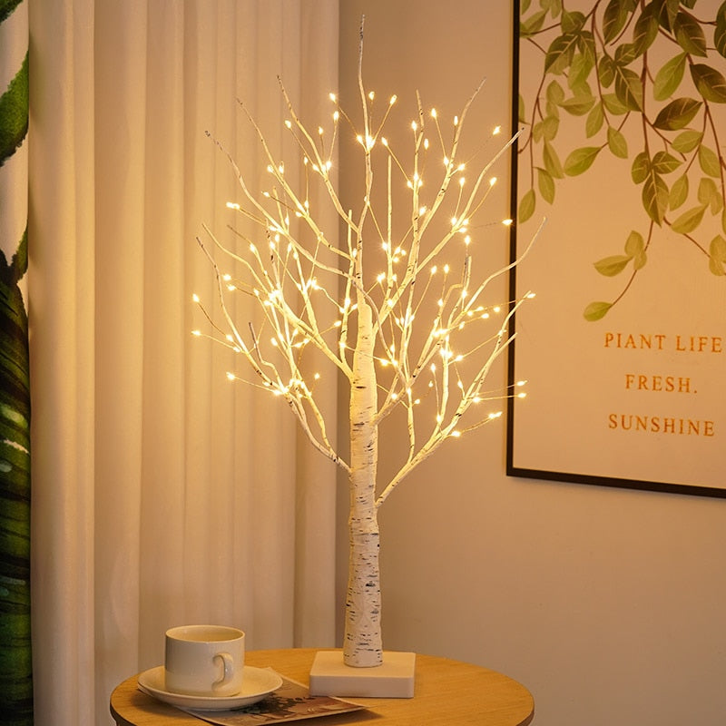 LedsTree - Noordse berkenboom verlichting | Esthetische decoratie