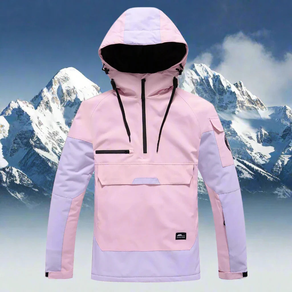 Unisex met Capuchon Ski Jas | Waterdicht, Winddicht & Ademend Sneeuwjack - Auzie