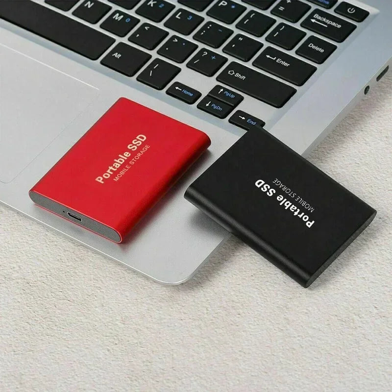 Draagbare externe SSD Supersnel | interklaascadeau | Mobiele opslag | Snelle opslag voor laptop en pc- SpeedFast