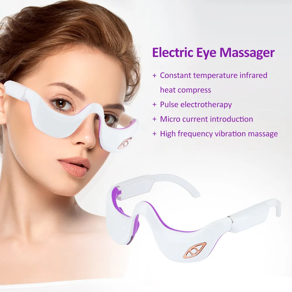 Eyescare - Infrarood warmte oogmassageapparaat