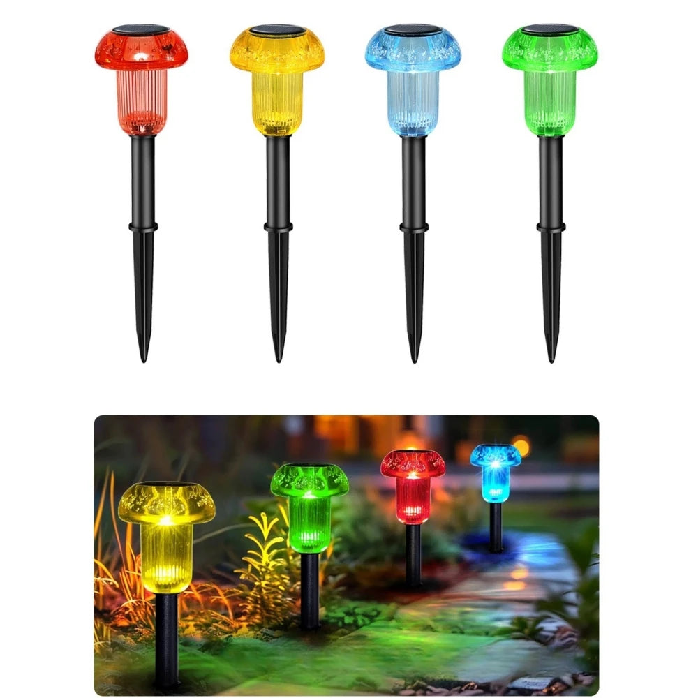 Outdoor tuin pad paddestoel zonne-gazon LED verlichting - WalkPath