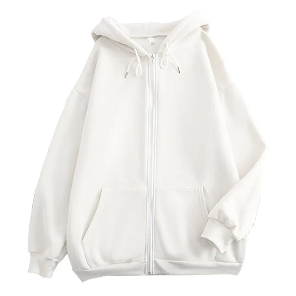 Unisex oversized Hoodie Jack | Streetwear Zip-Up voor Dagelijkse Stijl - Jeren