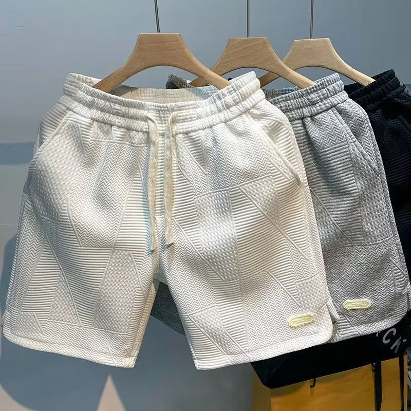 Retro Heren Shorts met Trekkoord | Casual Lente- & Zomerstijl - Kaldie