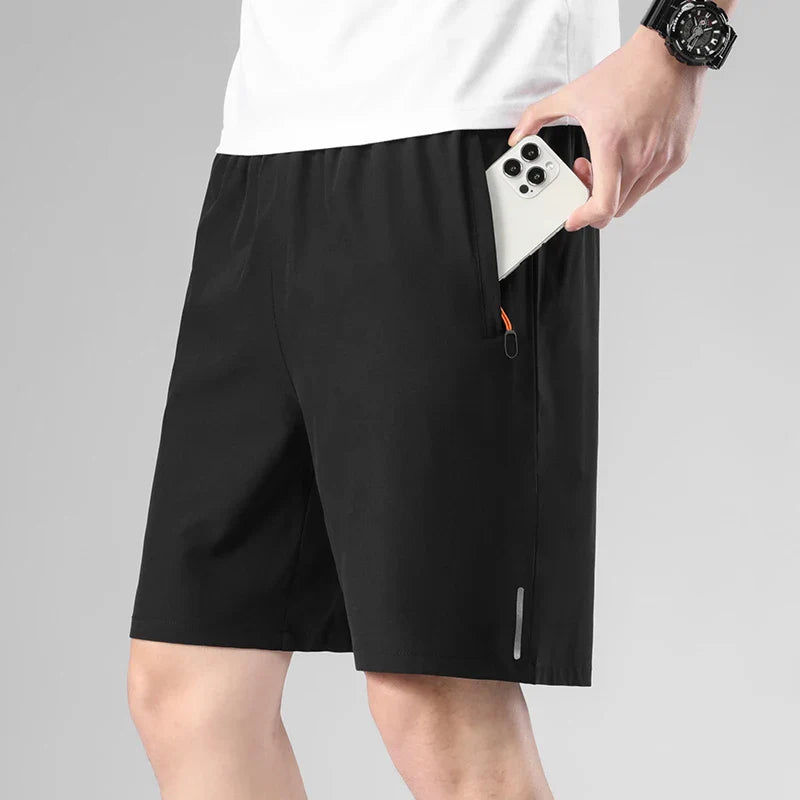 Heren Sneldrogende Ice Silk Sportshorts | Zomerse Activewear - Konny