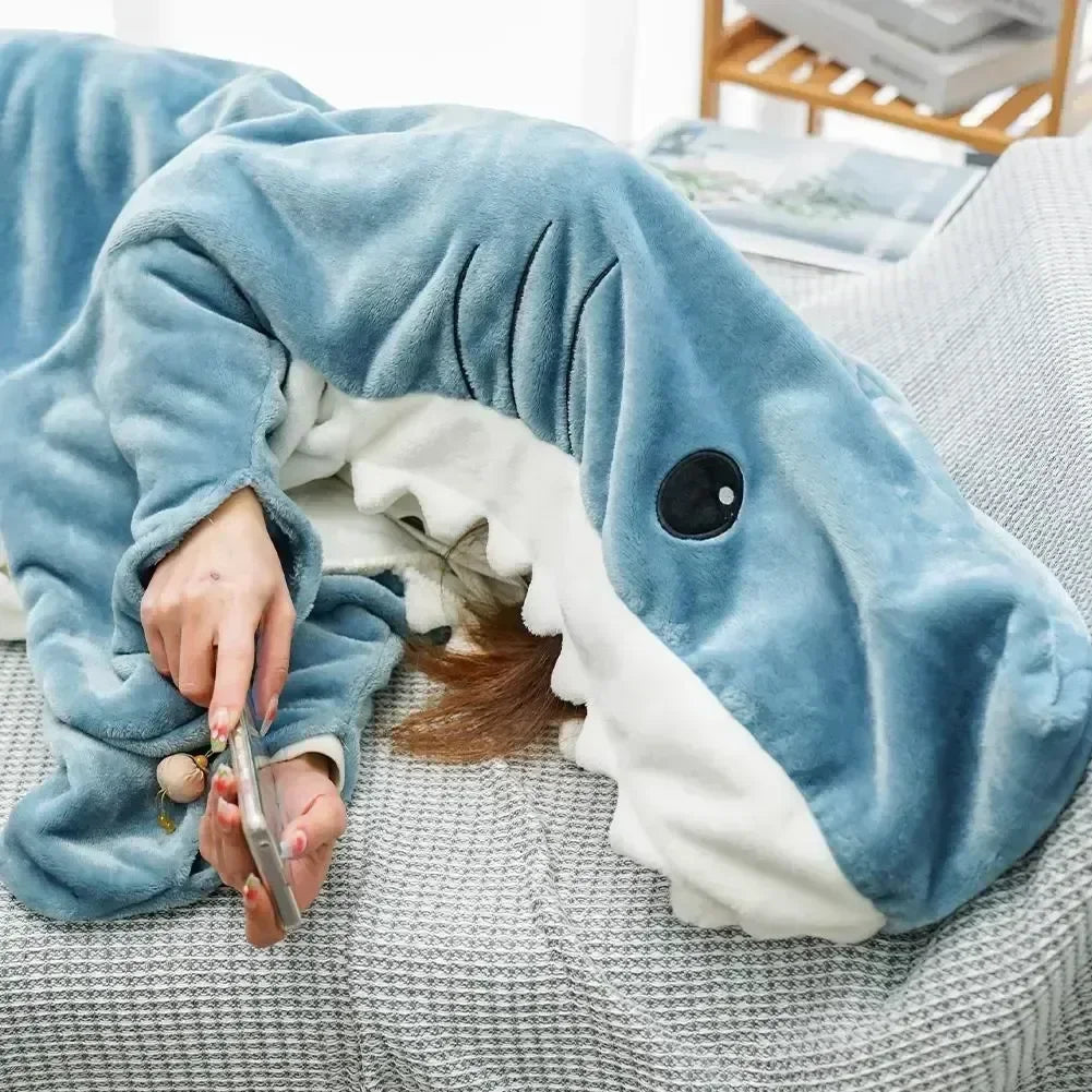 KocShark - Superzachte en trendy comfortabele deken - human blanket