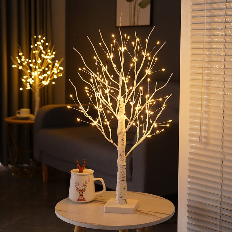 LedsTree - Noordse berkenboom verlichting | Esthetische decoratie