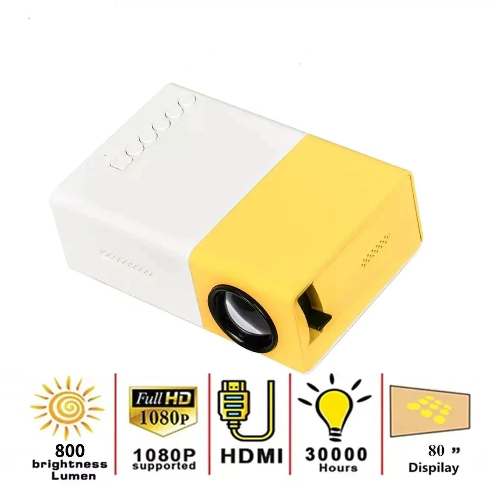 MiniVid | Draagbare Mini Projector | Innovatief Ontwerp | Compact Formaat