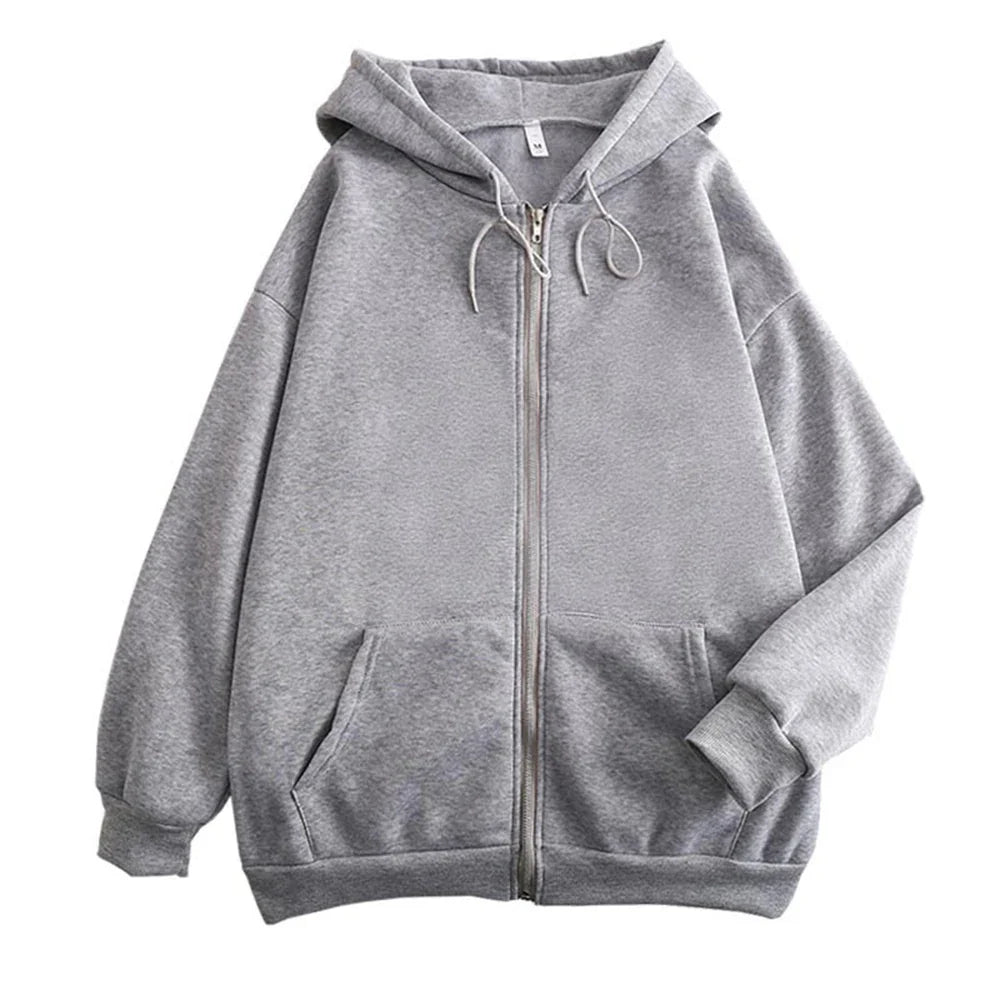 Unisex oversized Hoodie Jack | Streetwear Zip-Up voor Dagelijkse Stijl - Jeren