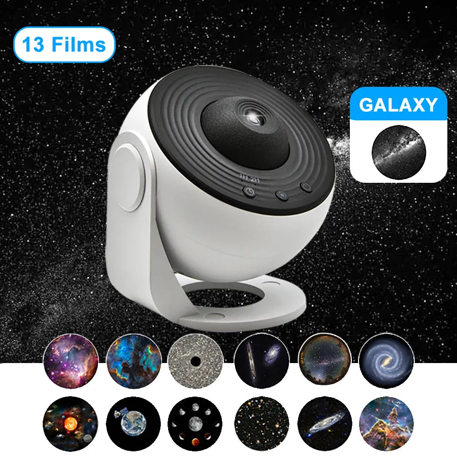 Galaxy Light - 13 In 1 Planetarium Sfeervol Nacht Projector Licht