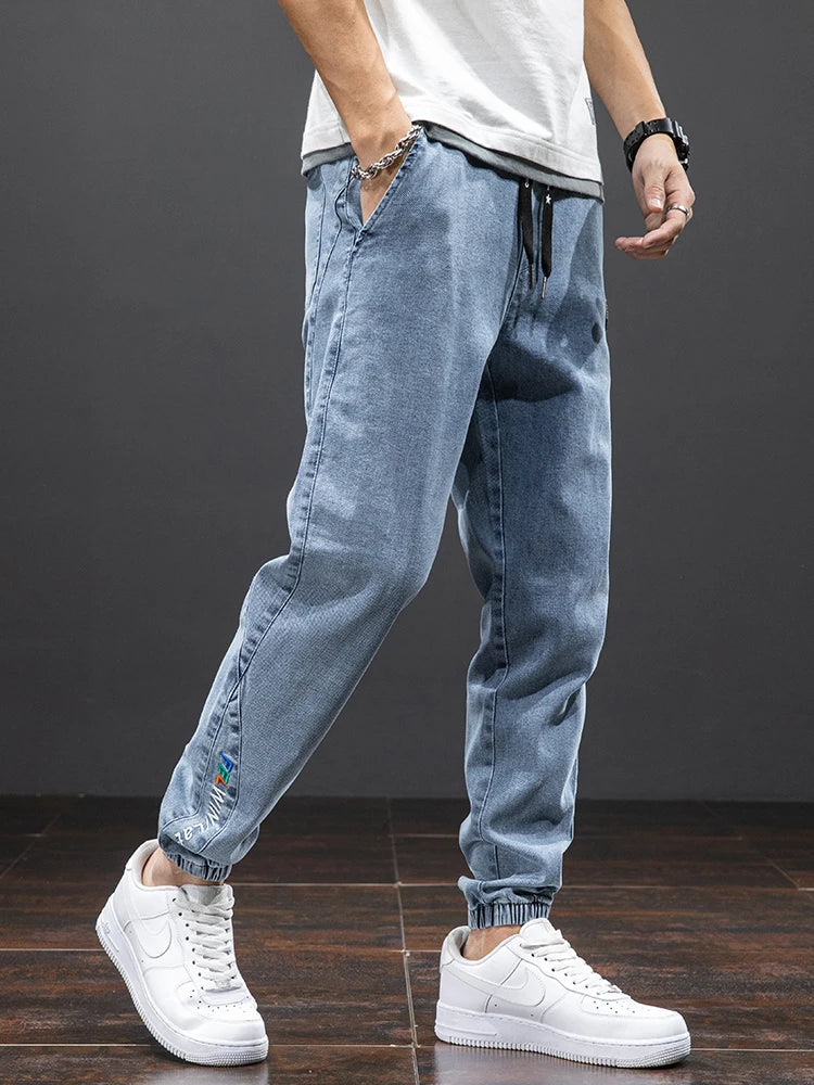 Streetwear Denim Herenbroek | Relaxte Baggy Pasvorm & Plus Maten Beschikbaar - Revio