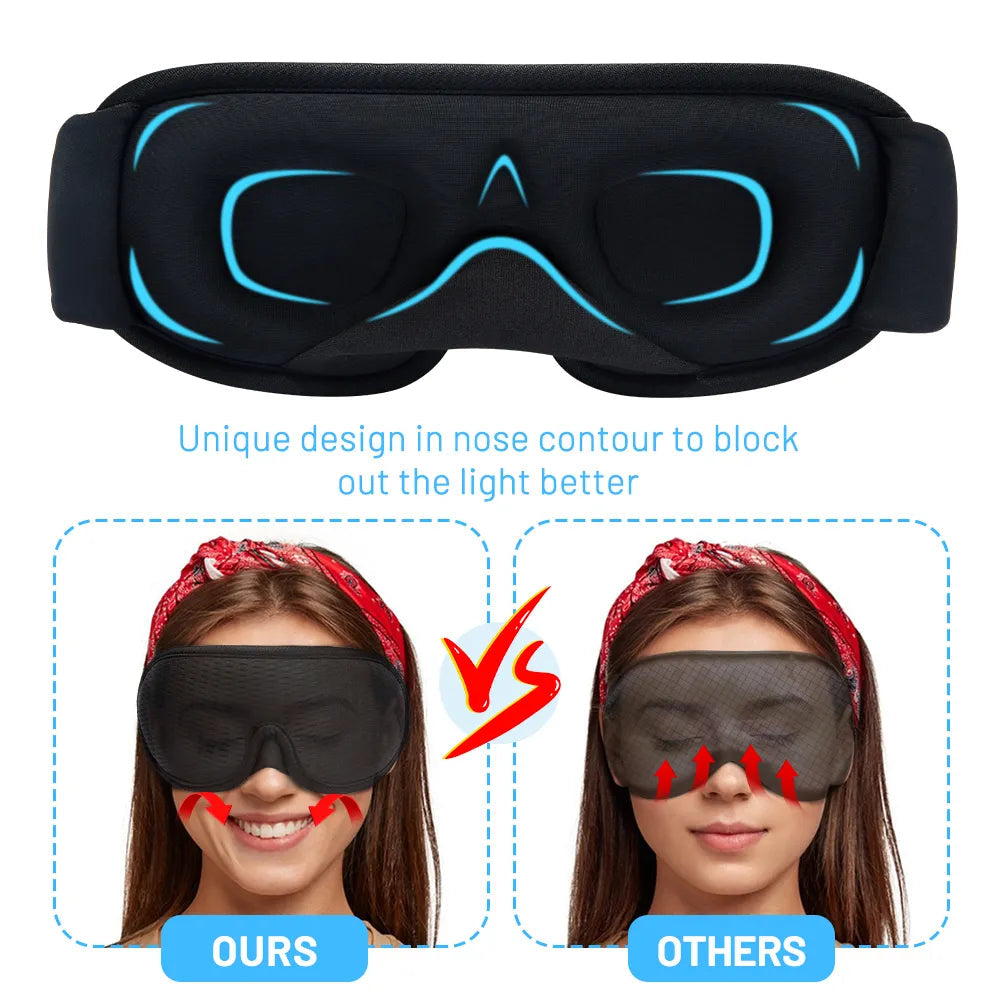 Dreampro | UltraComfort 3D Slaapmasker: Perfecte Duisternis