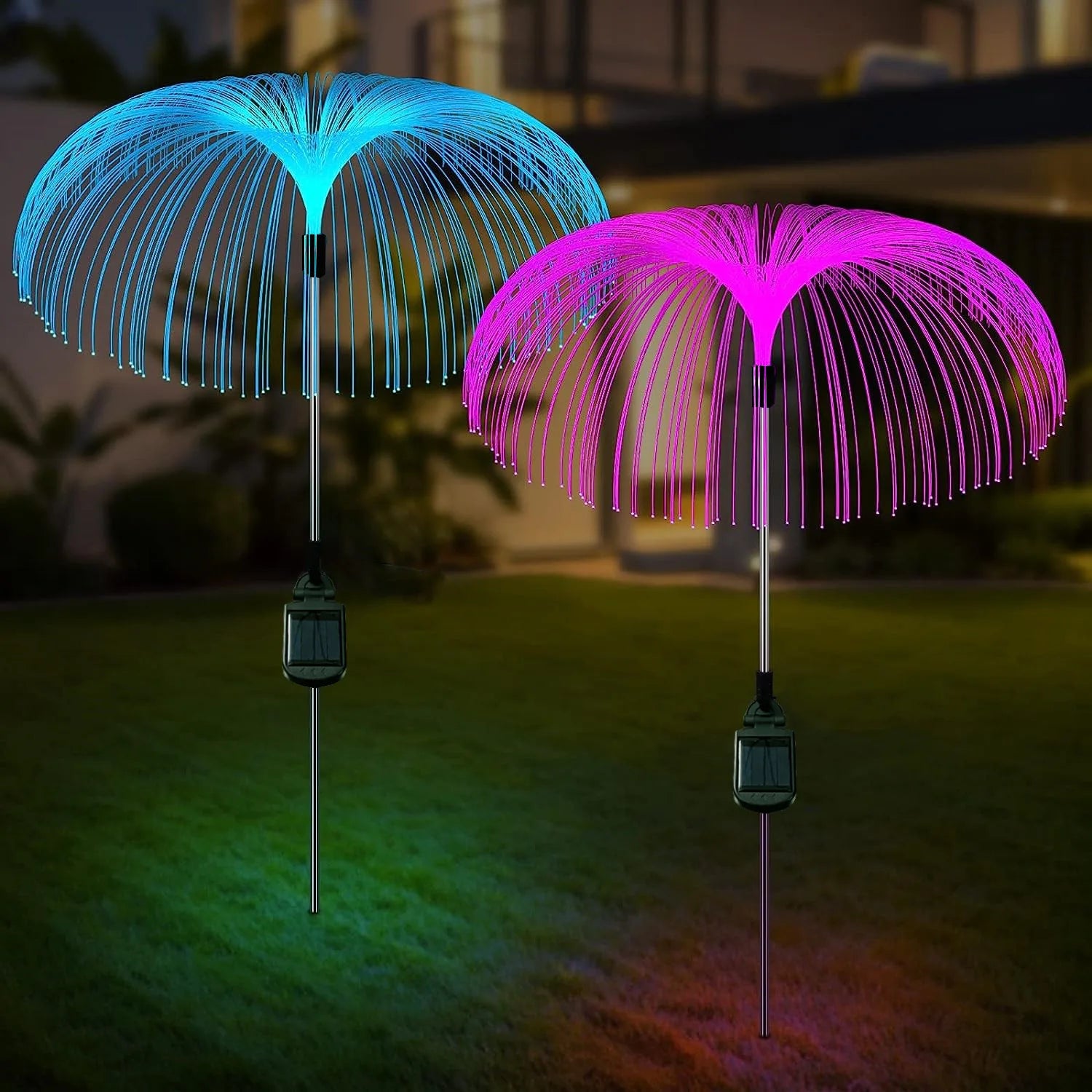 Waterdicht 7 kleuren Solar Garden lichten | Buiten tuin kerstverlichting  - Darby