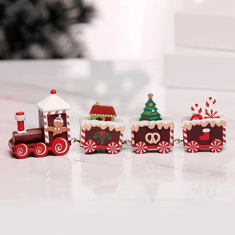 Feestelijke Ornamenten Kersttrein Decoratie voor Thuis | Kinderen kerstgeschenk - Ornamel