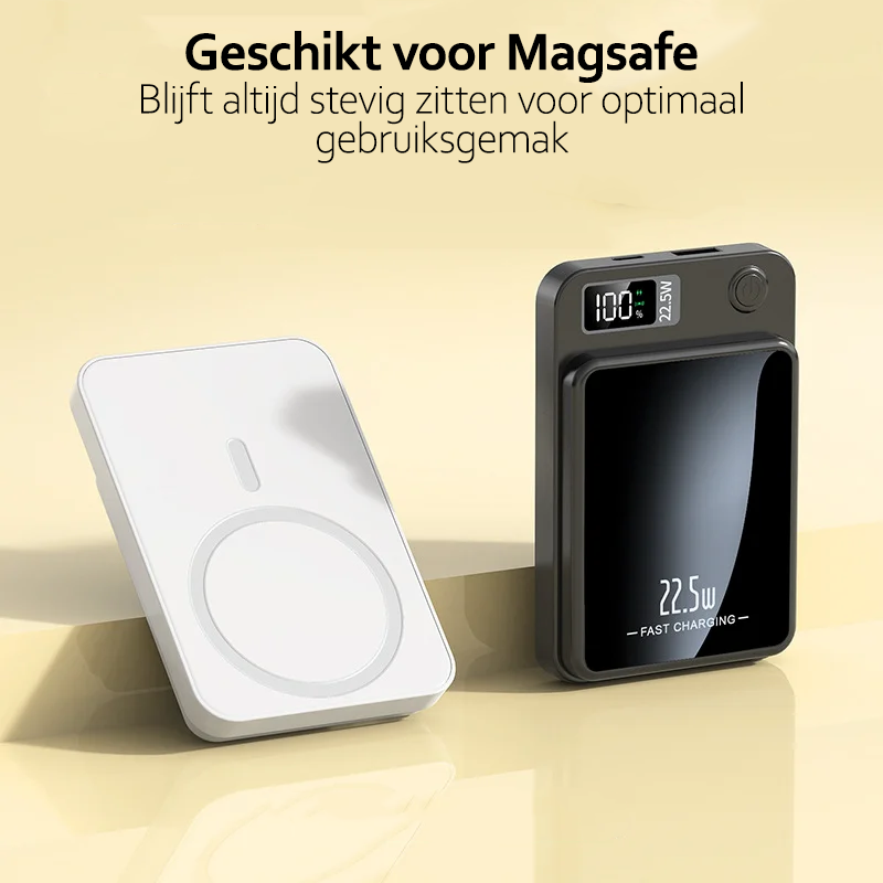 PowerMag - Draadloze magnetische powerbank