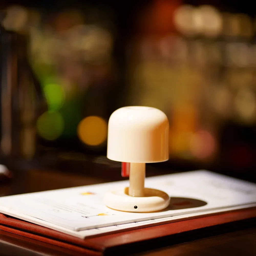 Oplaadbare Mushroom Mini lamp | Creative Sunset Tafellamp - Kalzy